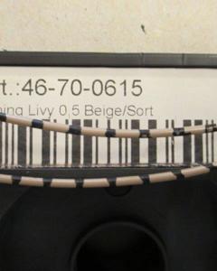 Cable Livy 0.5 Beige/Black